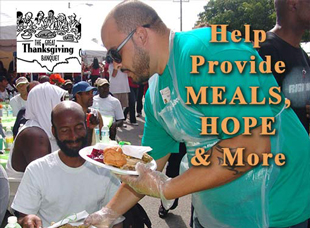 Help men, women, and children this Thanksgiving and beyond.